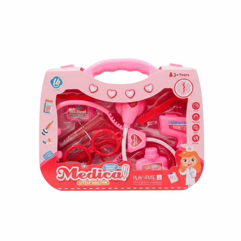 Medical Series "Little Doctor" Play Set – 10+ Pcs Interactive Doctor Kit with Carrying Case for Kids